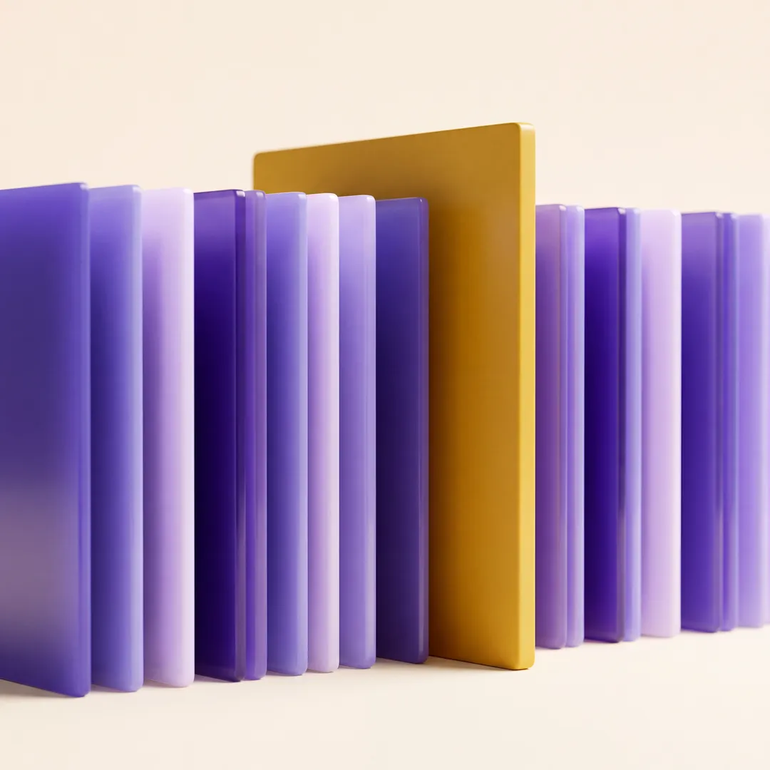 A row of panels with one set apart — independent checks